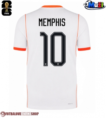 Nizozemsko Memphis Depay #10 Venkovní Dres MS 2026 Krátkým Rukávem